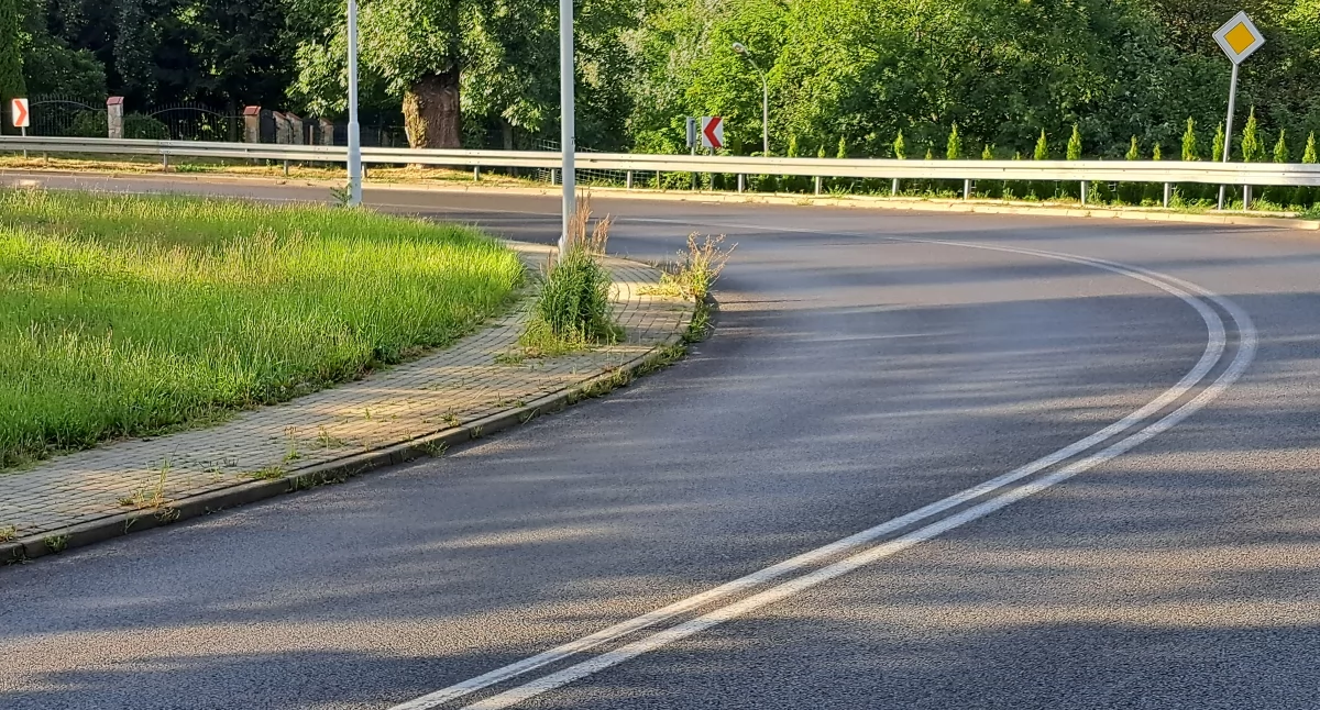 Kręta ulica Paderewskiego niektórych kierowców, lubiących ostrzejszą jazdę, skłania do ryzykownych zachowań. Czy rozwiązanie, zaproponowane przez miasto w zastępstwie progów zwalniających, poskromi ich zapędy? / FOT. U. Gielo