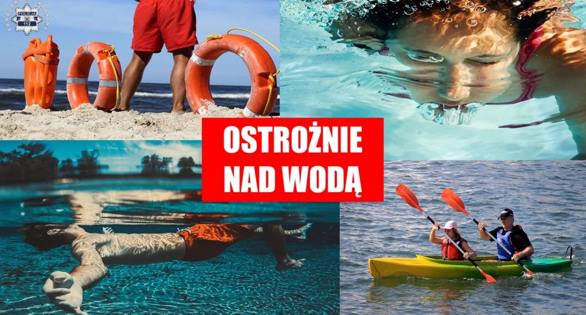 Kronika policyjna, Czarny bilans utonięć Utonęło osób dzieci - zdjęcie, fotografia