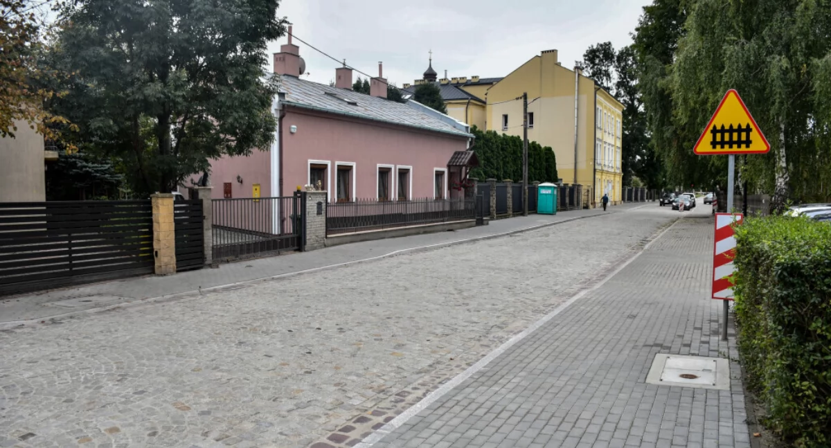 Na Mariackiej przywrócona została nawierzchnia sprzed remontu. Teraz przejazd będzie komfortowy./ FOT. UM Przemyśl