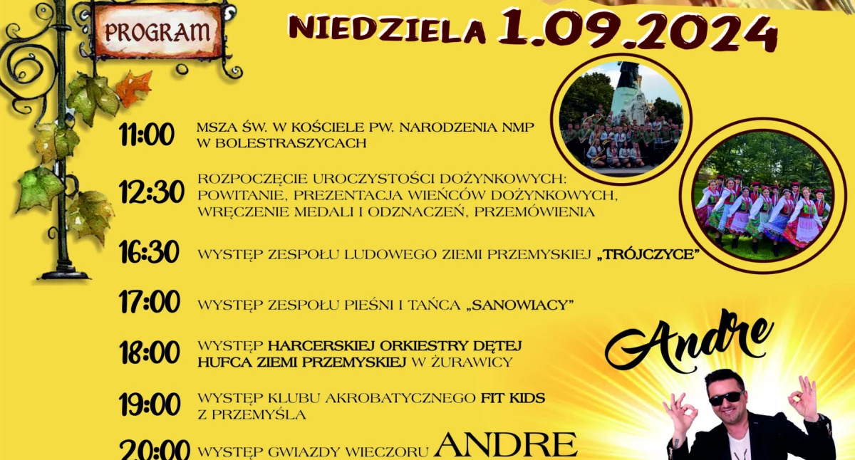 Inne wydarzenia, Dożynki Powiatowe Bolestraszycach - zdjęcie, fotografia