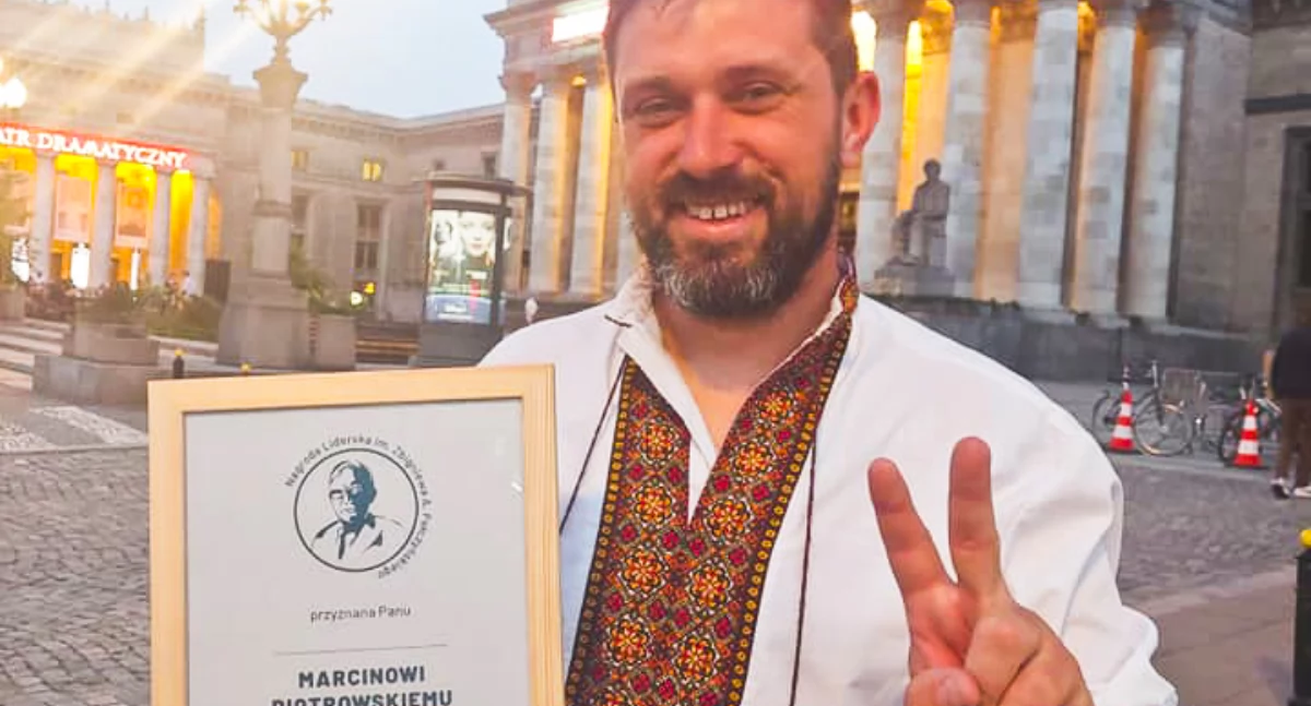 Szef Stowarzyszenia Animacji Kultury Pogranicza „Folkowisko” z Gorajca Marcin Piotrowski został członkiem Rady Organizacji Pozarządowych ds. prezydencji Polski w Radzie Unii Europejskiej. Fot. zbiory własne