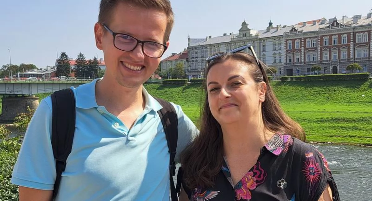 – Sztuka filmowa jest czymś, co łączy ludzi. Warto wspólnie przeżywać filmy – zachęcają do udziału w spotkaniach przemyskiego Dyskusyjnego Klubu Filmowego jego przedstawiciele Monika Dróżdż i Radosław Pawłowicz./ FOT. U. Gielo