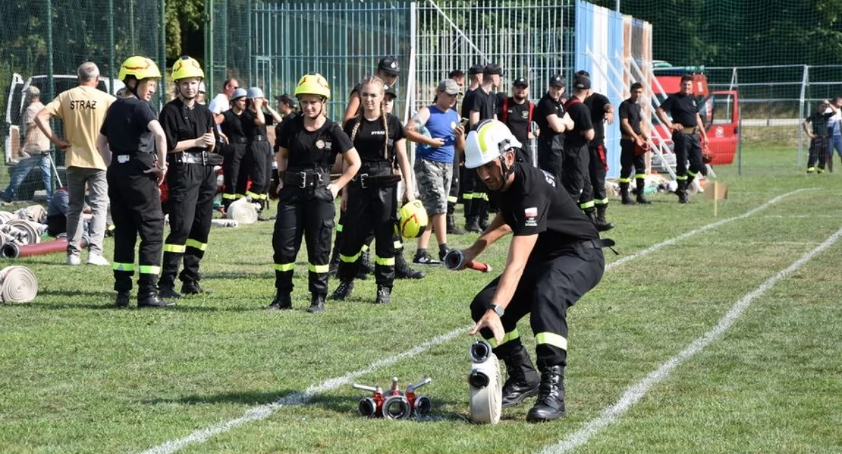 Duch sportowej rywalizacji udzielił się wszystkim zawodnikom./ FOT. UMiG Sieniawa