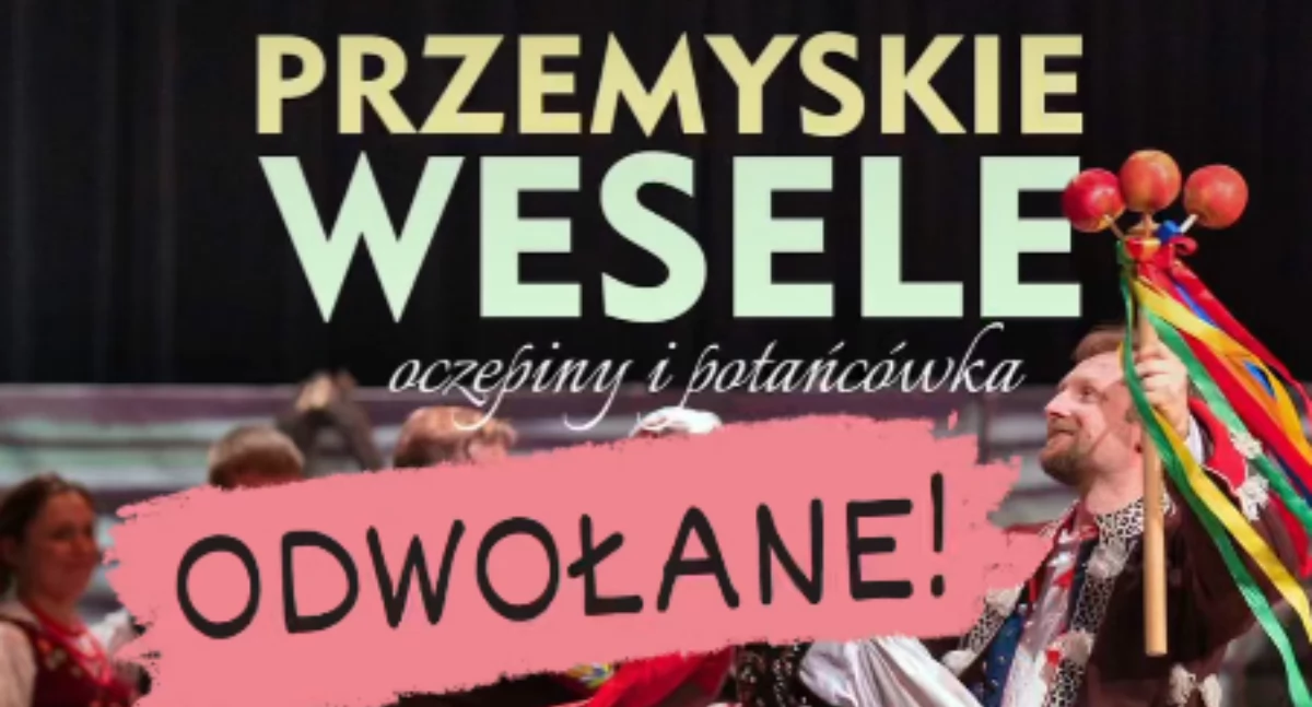 Inne wydarzenia, Przemyskie Wesele odwołane! - zdjęcie, fotografia