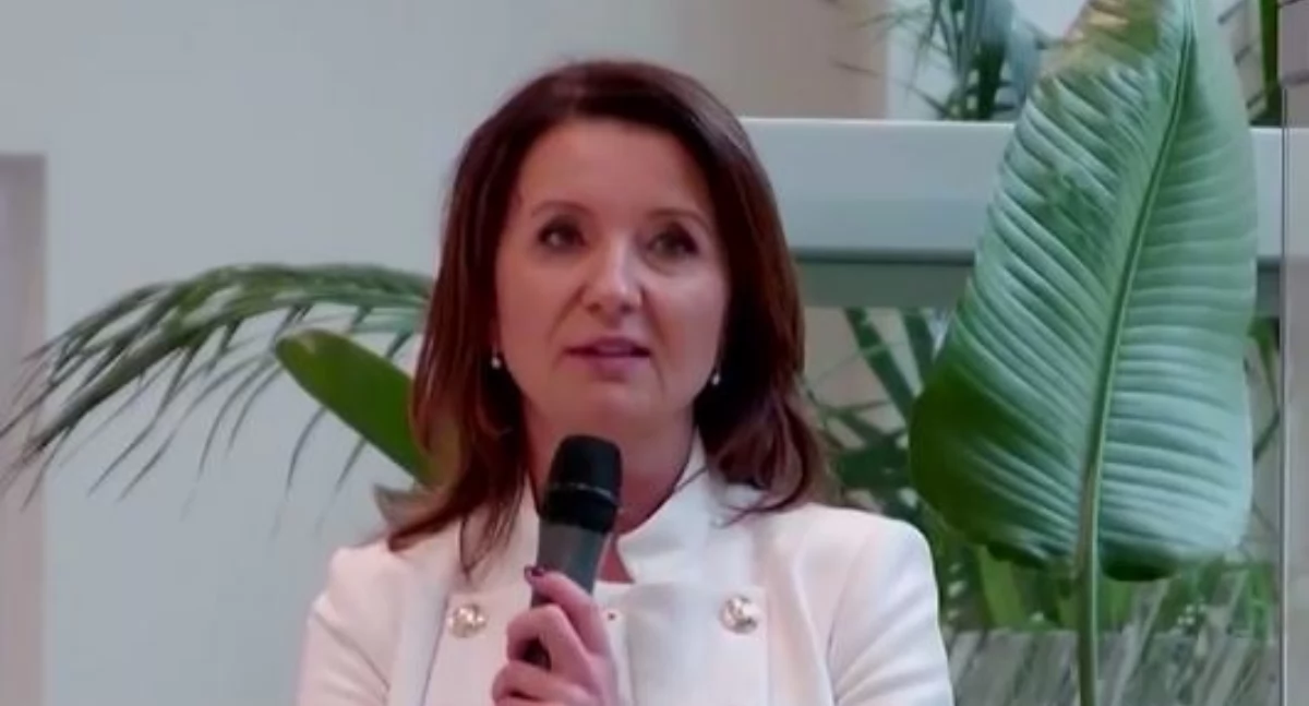 Nowa dyrektor szpitala M. Pogroszewska zapowiedziała, że w zarządzaniu szpitalem stawiać będzie na współpracę i dialog ze współpracownikami i organem tworzącym./ FOT. kadr z sesji
