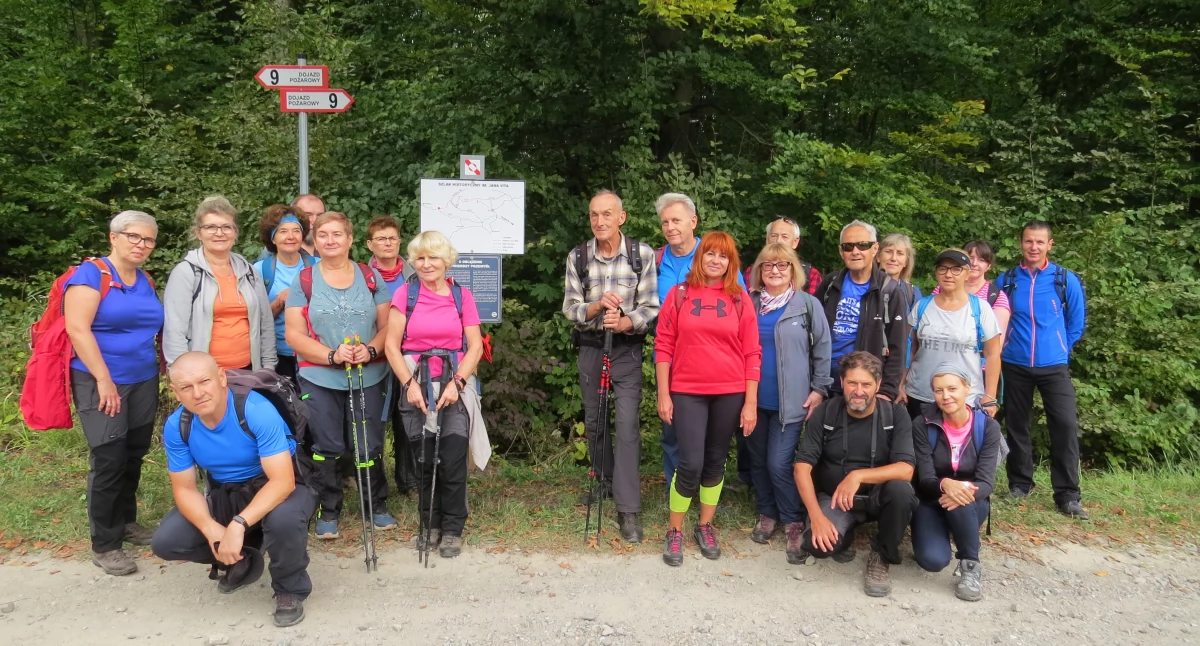 28 września br. odbył się inauguracyjny rajd nowo wyznakowaną trasą, w którym wzięły udział łącznie 22 osoby./ FOT. materiały organizatorów