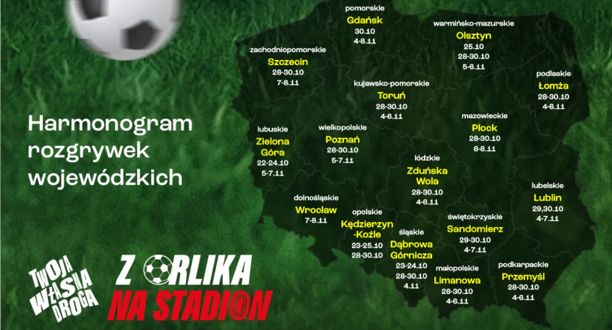 Piłka nożna, Wojewódzkie finały Orlika Stadion” Przemyślu! - zdjęcie, fotografia