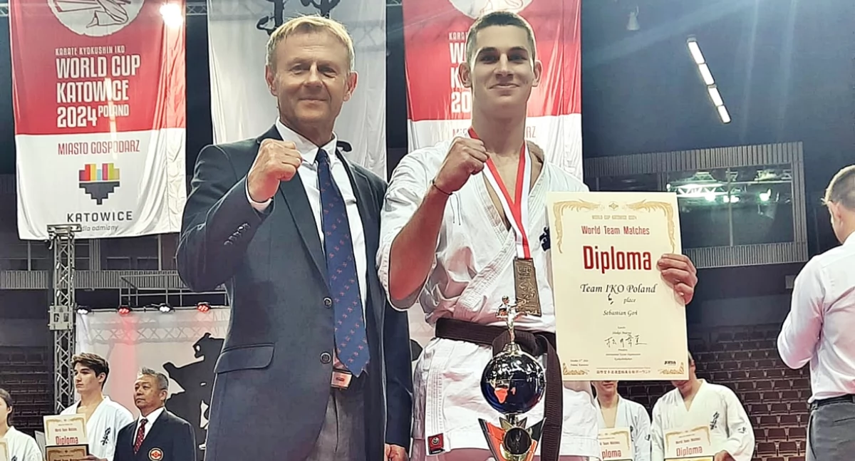 Podopieczny shihana Dariusza Walasa (z lewej) Sebastian Goń ma w swojej kolekcji już wiele poważnych sukcesów. Fot. zbiory własne