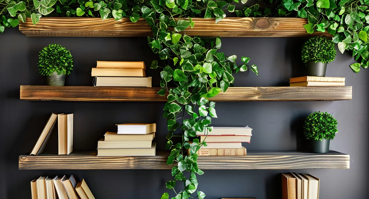 Działka i ogród, #Plantshelfie czyli zielona dekoracja półkach - zdjęcie, fotografia