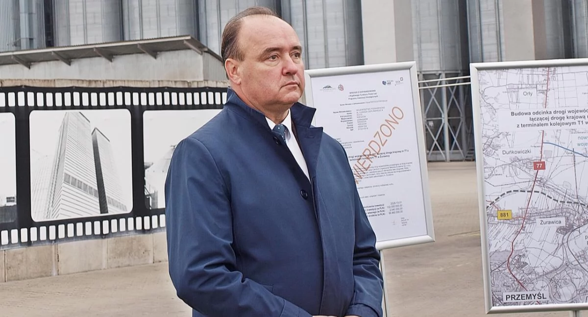 – Firmy wciąż pytały i pytają o możliwość zainwestowania na naszym terenie. W pewnym momencie byłem zmuszony odmawiać, bo nie byłem pewien, czy uda się strefę rozszerzyć – powiedział wójt gminy Orły Bogusław Słabicki. Fot. Mariusz Godos
