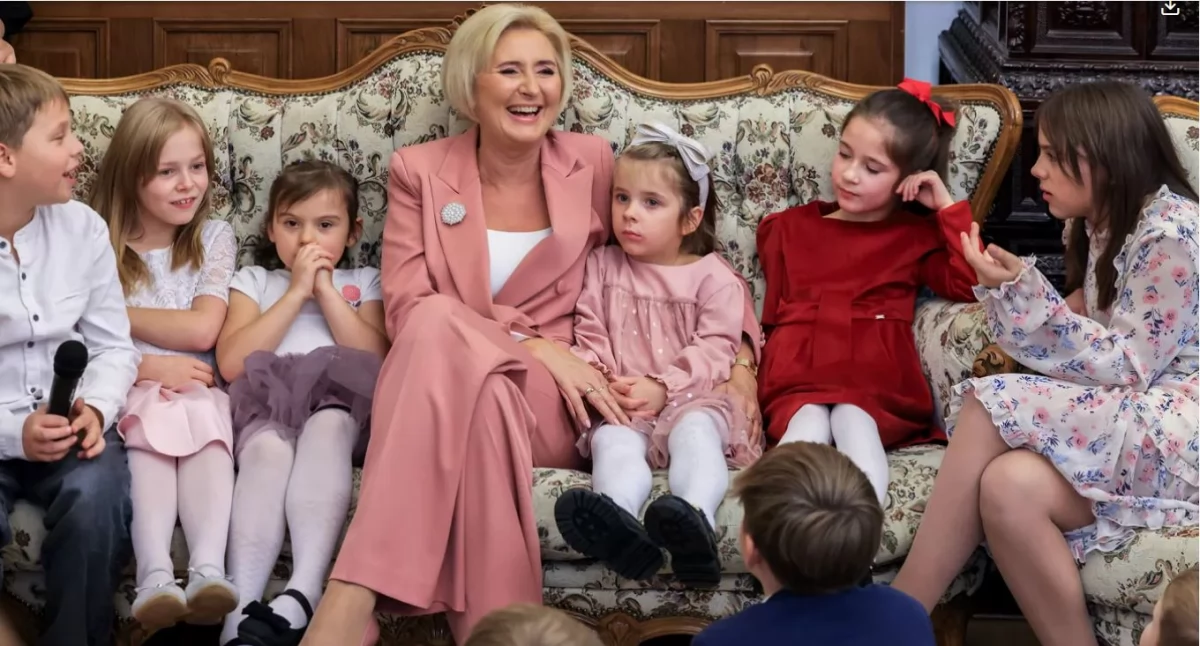 Wizyta prezydentowej była dla podopiecznych placówki w Lipniku i placówek siostrzanych ogromnym wyróżnieniem i wspaniałym przeżyciem. Z pewnością zostanie przez nich zapamiętana na długo./ FOT. KPRP G. Jakubowski