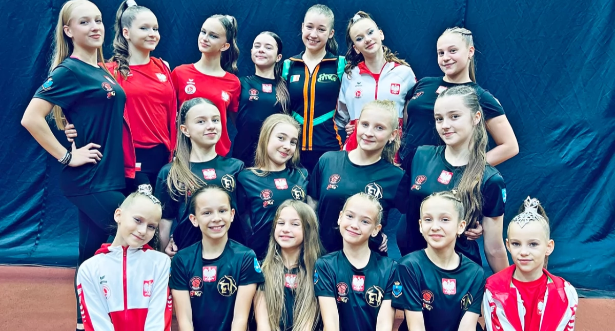 Ekipa Akrobatyki Fit Kids Przemyśl Żurawica w Sofii. Fot. zbiory własne