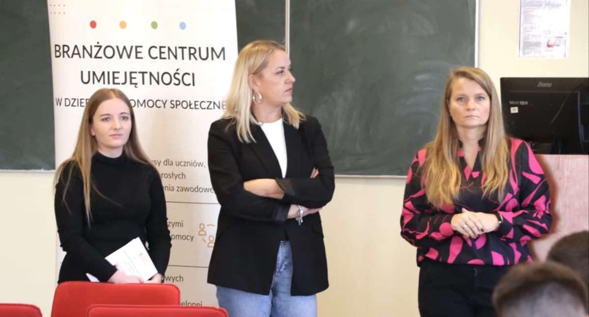 Warsztaty prowadzone przez pracowników BCU podczas Uczelnianych Dniach Kariery w Pań- stwowej Akademii Nauk Stosowanych w Przemyślu.