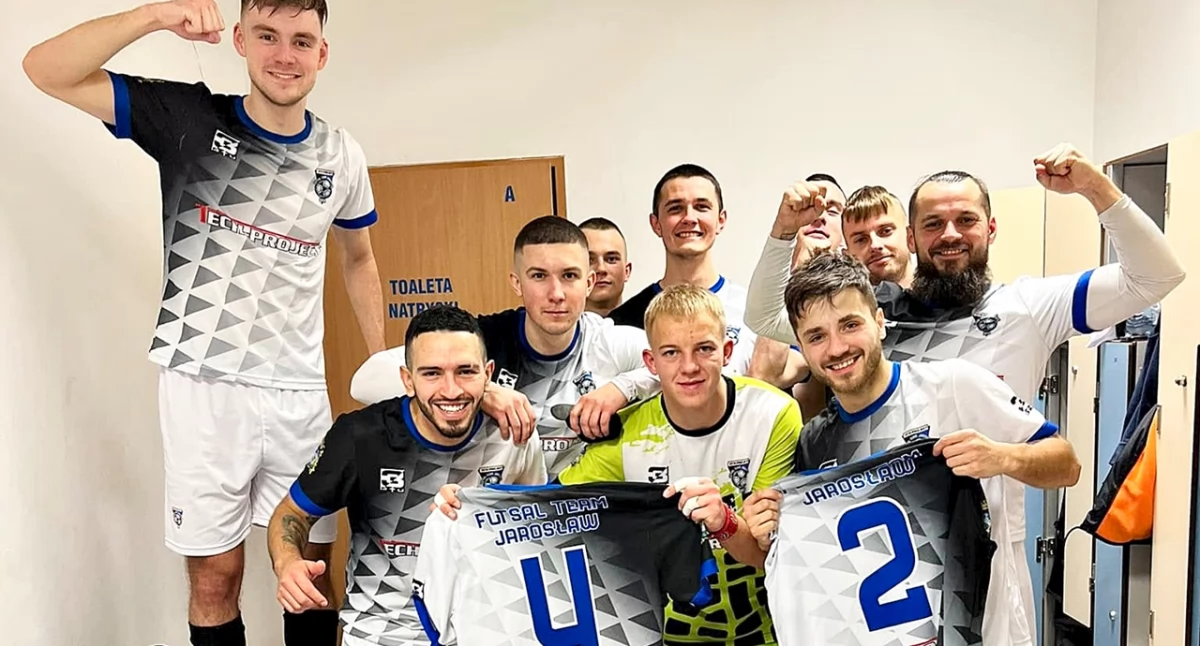 Futsaliści Tech-Project Jarosław pewnie awansowali do 2. rundy rozgrywek w ramach Pucharu Polski. Fot. Tech-Project Jarosław