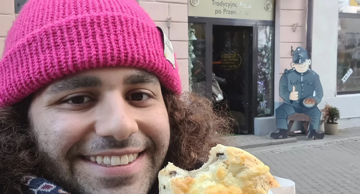 Michał Rezazadeha zaliczył m.in. wizytę w kultowej Pizzerii Galicyjskiej.