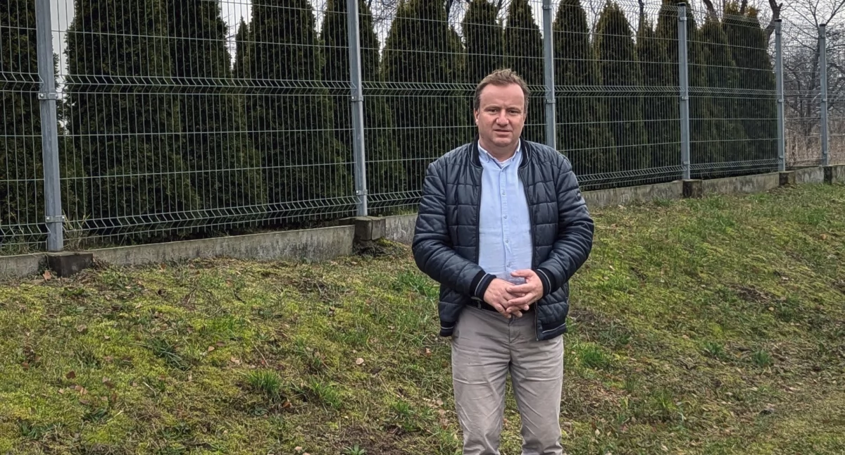 – Firma Mariusza i Krzysztofa Supersonów z porozumienia się nie wywiązała. Odmówili odsprzedaży połowy działki – powiedział Krzysztof Szul. Fot. zbiory własne