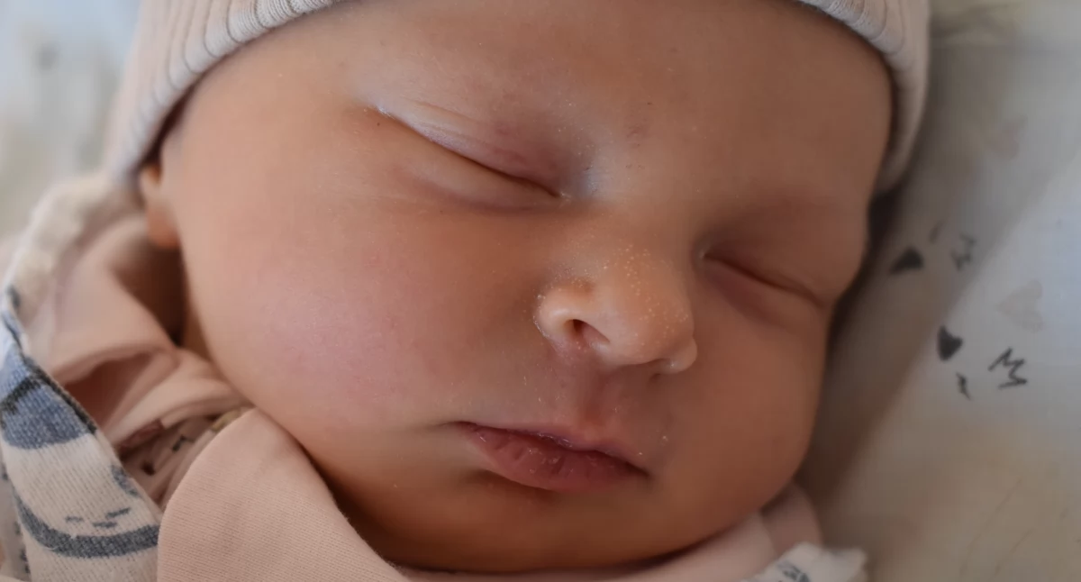 Liliana Łuc, córeczka Anety i Krzysztofa, urodzona 18 stycznia, waga 3120 g, mieszkanka Maćkowic.