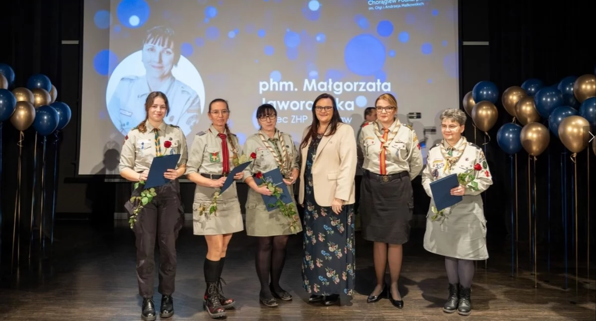 Wyróżnień nie zabrakło w jarosławskim środowisku harcerskim./ FOT. UMWP