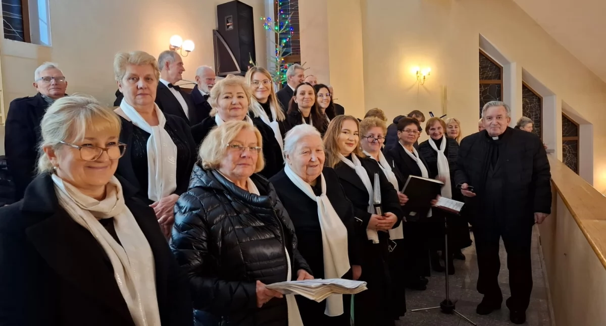 Koncert kolęd chóru „Magnificat” w kościele pw. Świętego Brata Alberta w Przemyślu, 12 stycznia 2025 r./Fot. Aleksandra Nowicka