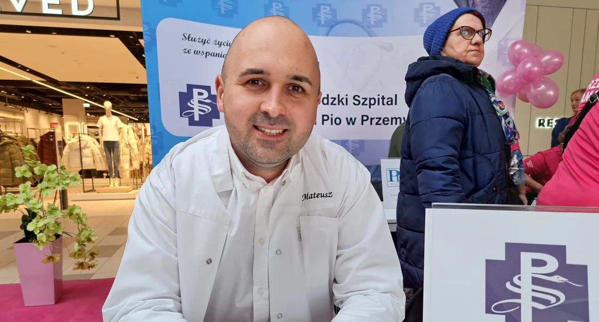 Lek. med. Mateusz Leśny, specjalista w dziedzinie urologii na co dzień pracujący w Wojewódzkim Szpitalu pw. św. Ojca Pio w Przemyślu./ FOT. U. Gielo