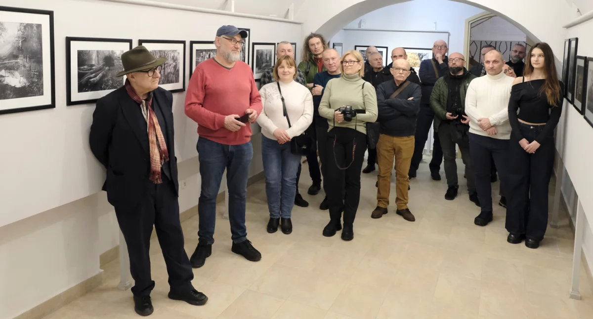 Otwarcie wystawy Alicji Przybyszowskiej./Fot. Jacek Szwic 