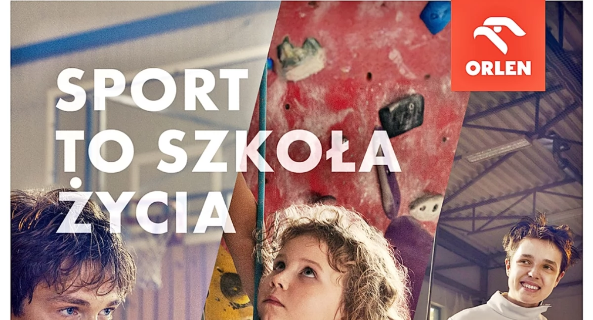 Oficjalny plakat akcji „Sportowy Orlen”. Fot. zbiory organizatora