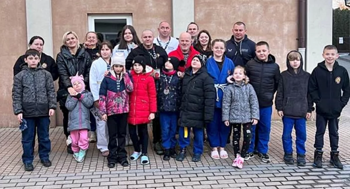 Jarosławsko-roźwienicka ekipa tuż po zawodach w Krakowie. Fot. zbiory własne
