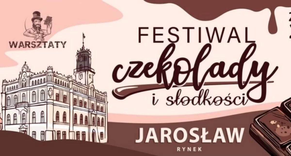 Wydarzenia i jubileusze, Słodki koniec ferii Jarosławiu Jarosławski Rynek pełen czekoladowych atrakcji - zdjęcie, fotografia