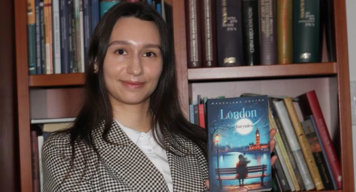 M. Kostka ma 25 lat i pochodzi  z Olszan w gminie Krasiczyn. Jest absolwentką I Liceum Ogólnokształcącego w Przemyślu, obecnie studiuje dietetykę na Uniwersytecie Medycznym w Łodzi. – Pisząc o rzeczach dziejących się w Londynie, odnosiłam się do miejsc znanych mi z Przemyśla – mówi./ FOT. U. Gielo