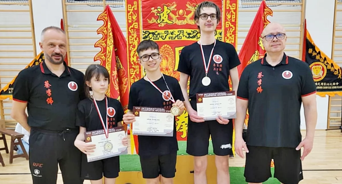 Rzeszów był szczęśliwy dla przemyskich przedstawicieli kung fu. Fot. zbiory własne