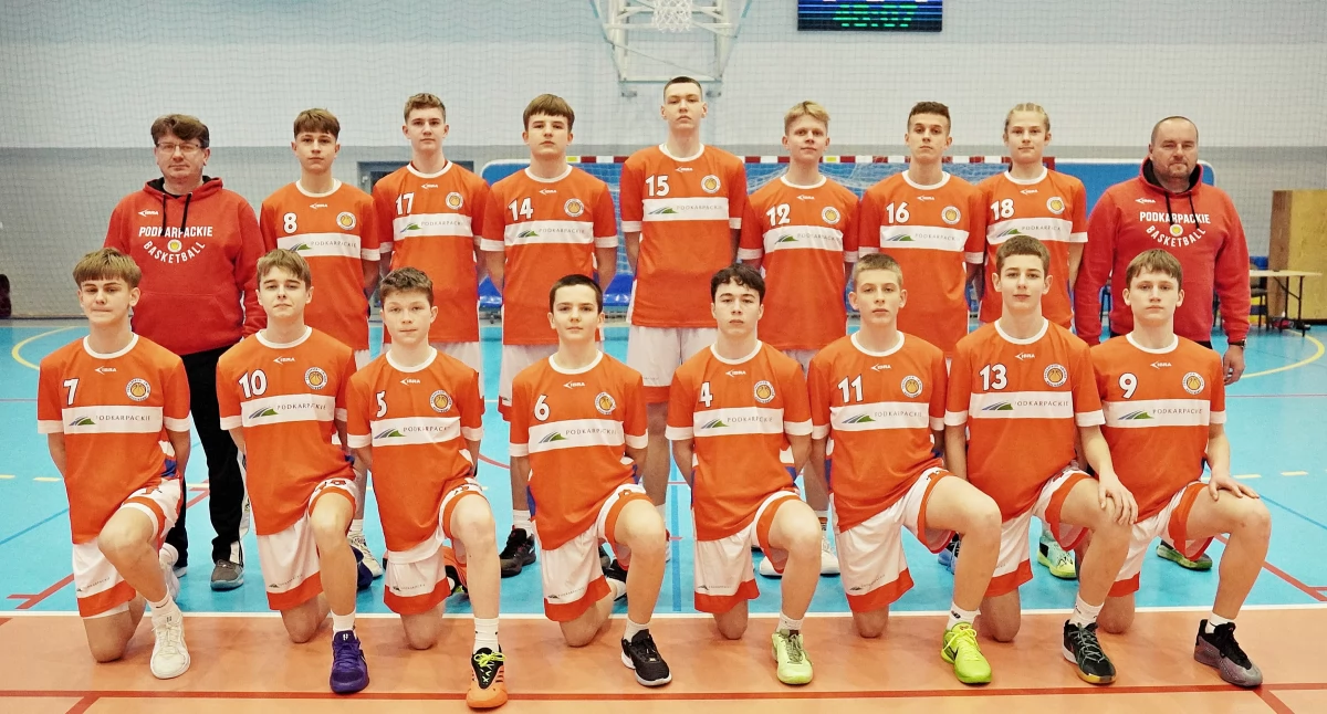 Reprezentacja Podkarpacia – wicemistrzowie Polski U-14. Fot. zbiory własne
