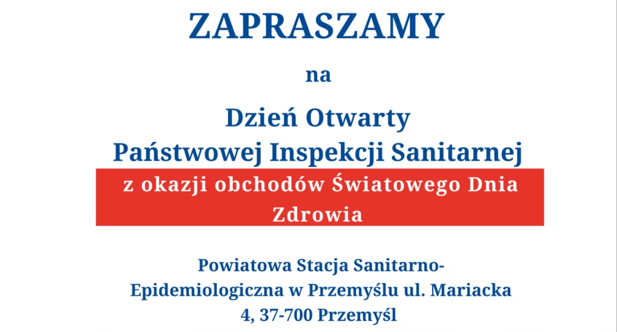Akcje społeczne, Światowy Dzień Zdrowia Państwowej Inspekcji Sanitarnej - zdjęcie, fotografia