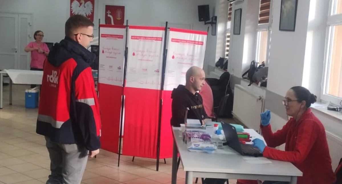 Będzie to już druga w tym roku zbiórka krwi w Horyńcu-Zdroju. Poprzednia miała miejsce 9 lutego. / FOT. SHDK Ratownik