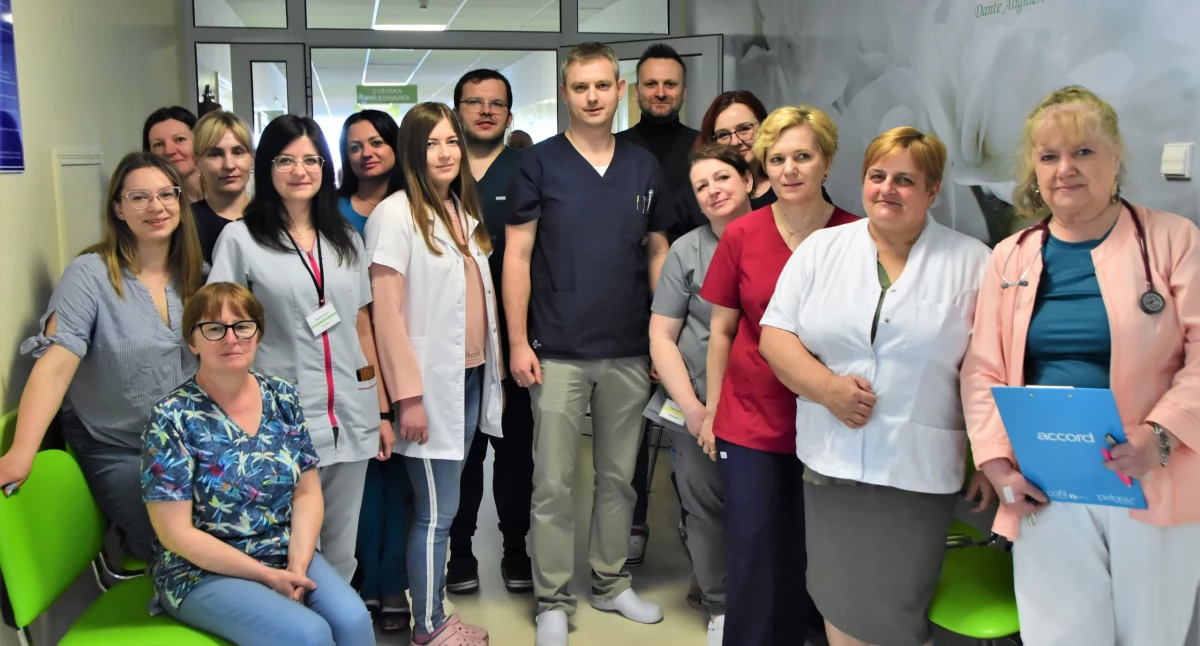 Wojewódzki Szpital im. św. Ojca Pio w Przemyślu w zestawieniu uzyskał wysoką ocenę 4,7 w pięciostopniowej skali. Oddział Onkologiczny z Pododdziałem Dziennej Chemioterapii pacjenci i ich bliscy docenili m.in. za: pomocny i kompetentny personel. / FOT. WSzwP