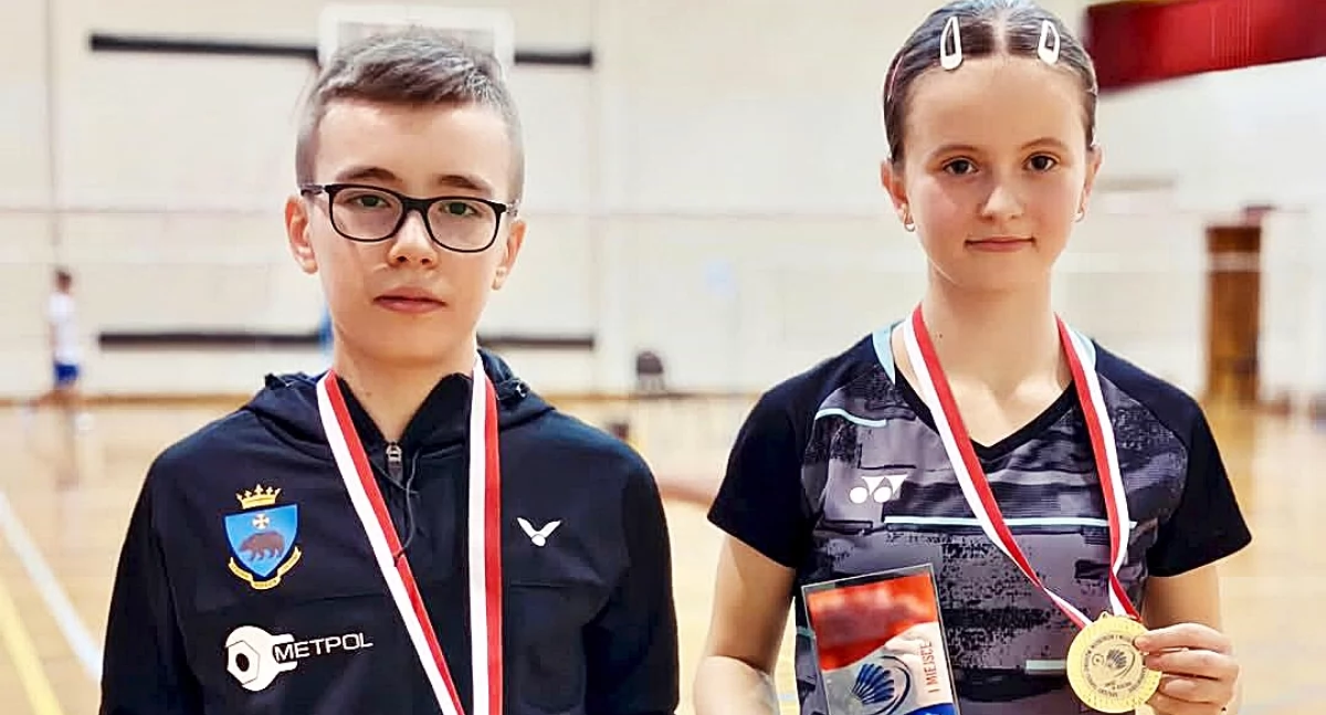 Złoty przemysko-jarosławski mikst – Aleksander Bandrowicz i Amelia Madaj. Fot. zbiory własne