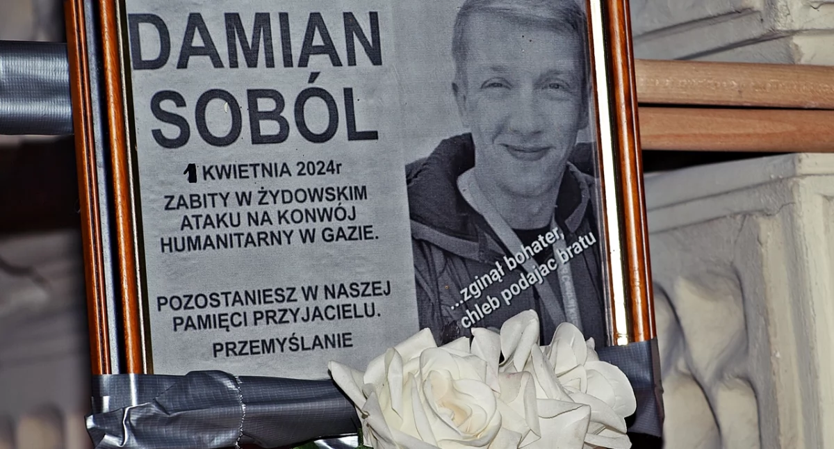 Przemyślanin Damian Soból, wolontariusz World Central Kitchen, zginął w poniedziałek, 1 kwietnia 2024 r., w ataku rakietowym sił izraelskich na konwój humanitarny, dostarczający żywność w Strefie Gazy. Fot. Mariusz Godos