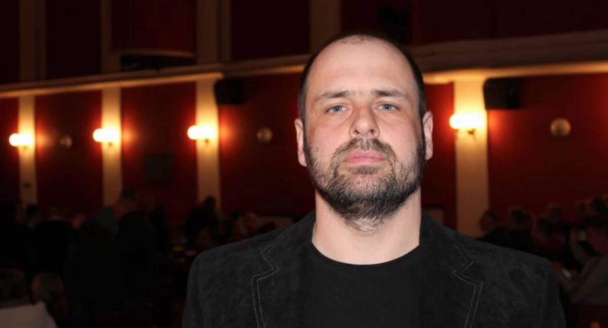  Robert Młynarski – reżyser i scenarzysta filmu „Zablokować most”, a zarazem operator, montażysta i odtwórca jednej z ról./ FOT. U. Gielo