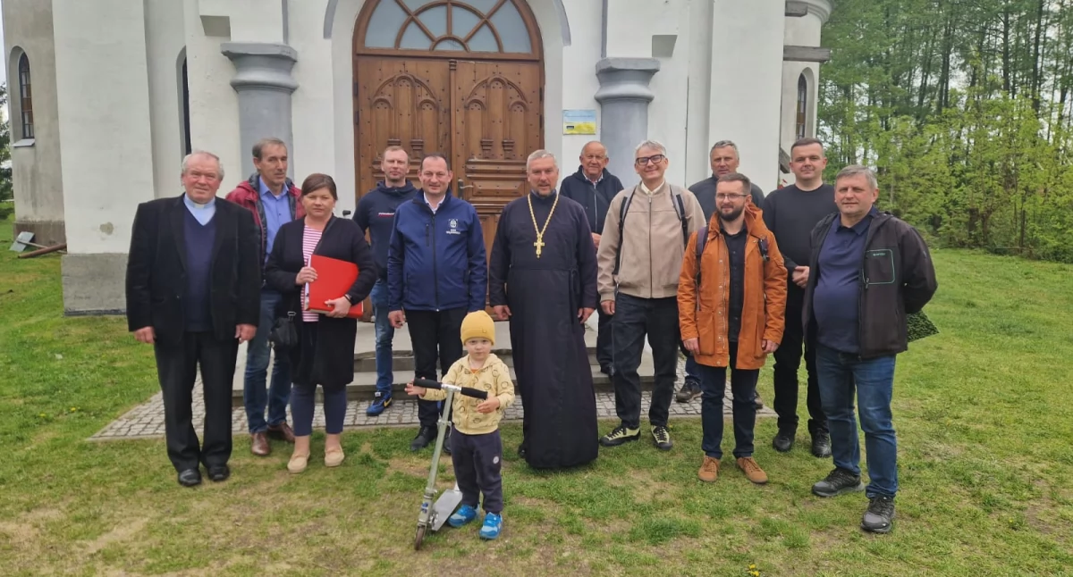Cerkiew pod wezwaniem świętych Kosmy i Damiana dawniej była świątynią greckokatolicką, wzniesiona została w latach 1926 – 1927. Prawosławną stała się po II wojnie światowej. Fot. UG Wiązownica