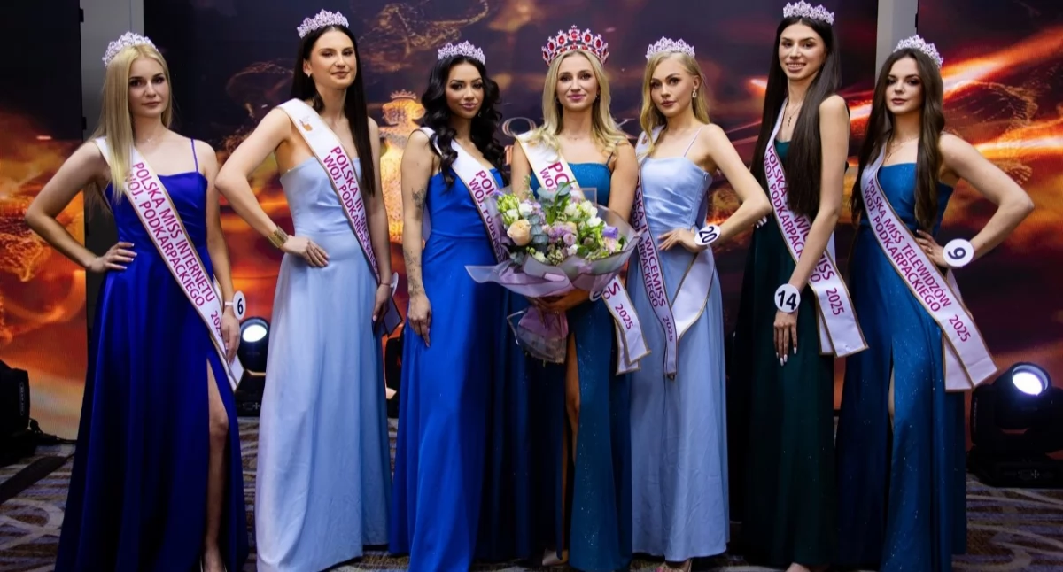 Najpiękniejsze panie w finale Polska Miss Województwa Podkarpackiego. Fot. www.facebook.com/miss podkarpackiego 2025
