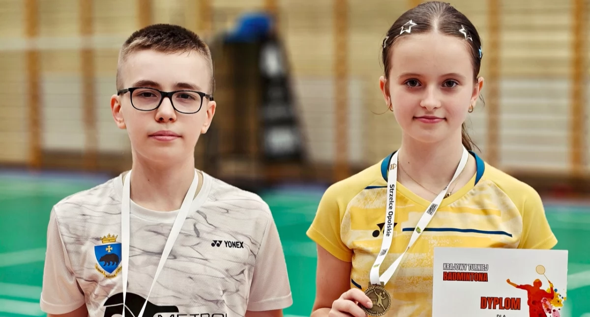 Złoty mikst – Amelia Madaj i Aleksander Bandrowicz. Fot. zbiory własne