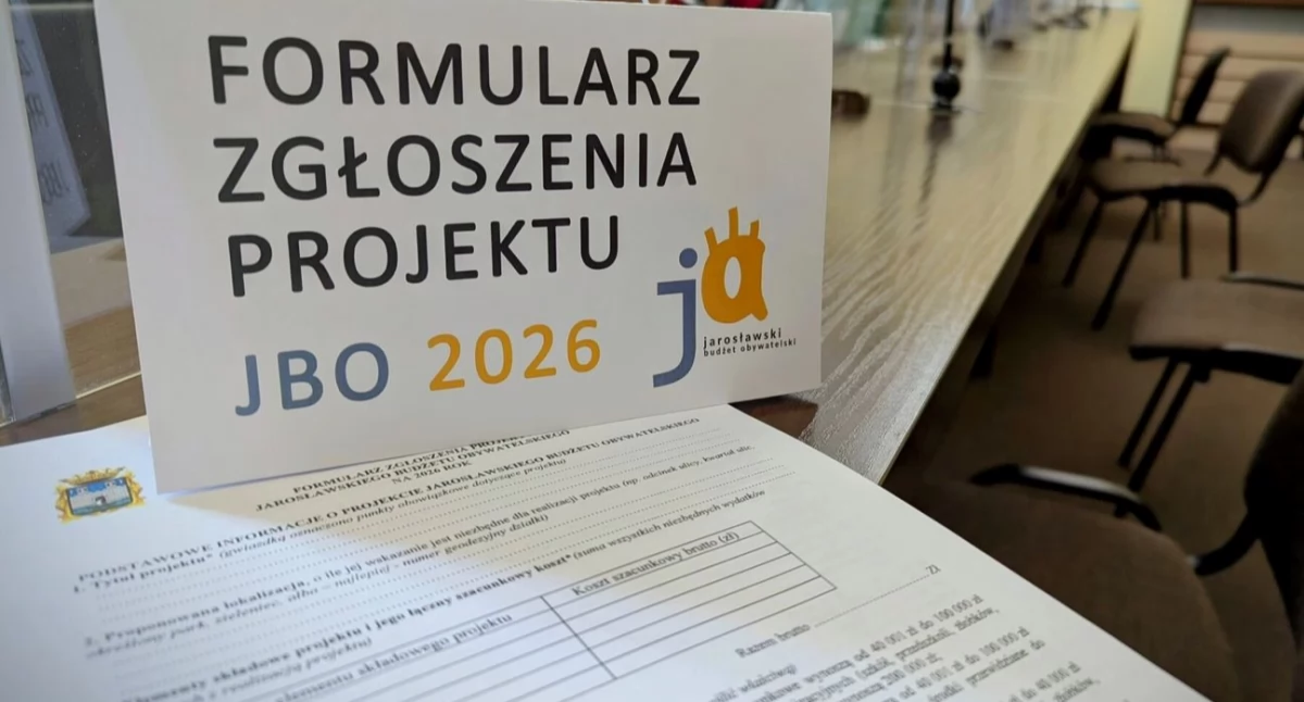 Projekty można zgłaszać do 14 czerwca, na specjalnych formularzach do pobrania na stronie jarosławskiego urzędu miasta, jak i w formie papierowej w kilku lokalizacjach w mieście./ FOT. UM Jarosław