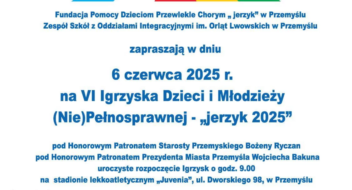 Inne wydarzenia, Igrzyska Dzieci Młodzieży (Nie)Pełnosprawnej - zdjęcie, fotografia