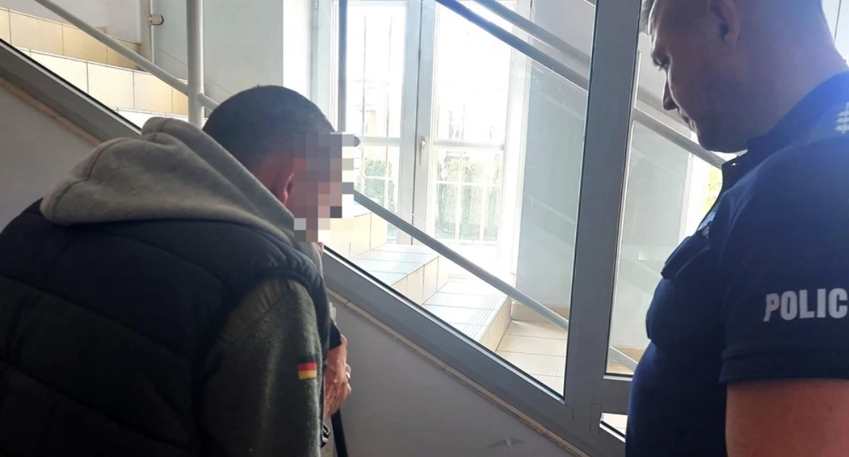 Kierowca wdmuchał blisko 4 promile./ FOT. KPP Przeworsk