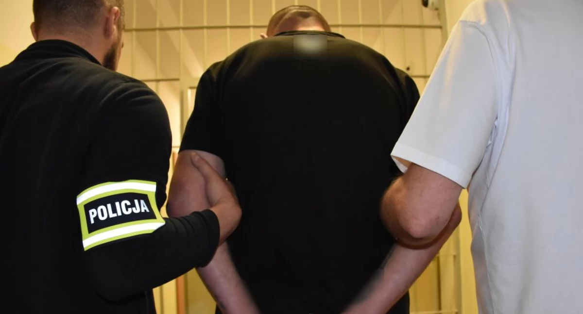 Sprawcy umieszczeni zostali w policyjnej izbie zatrzymań. / FOT. KPP w Jarosławiu