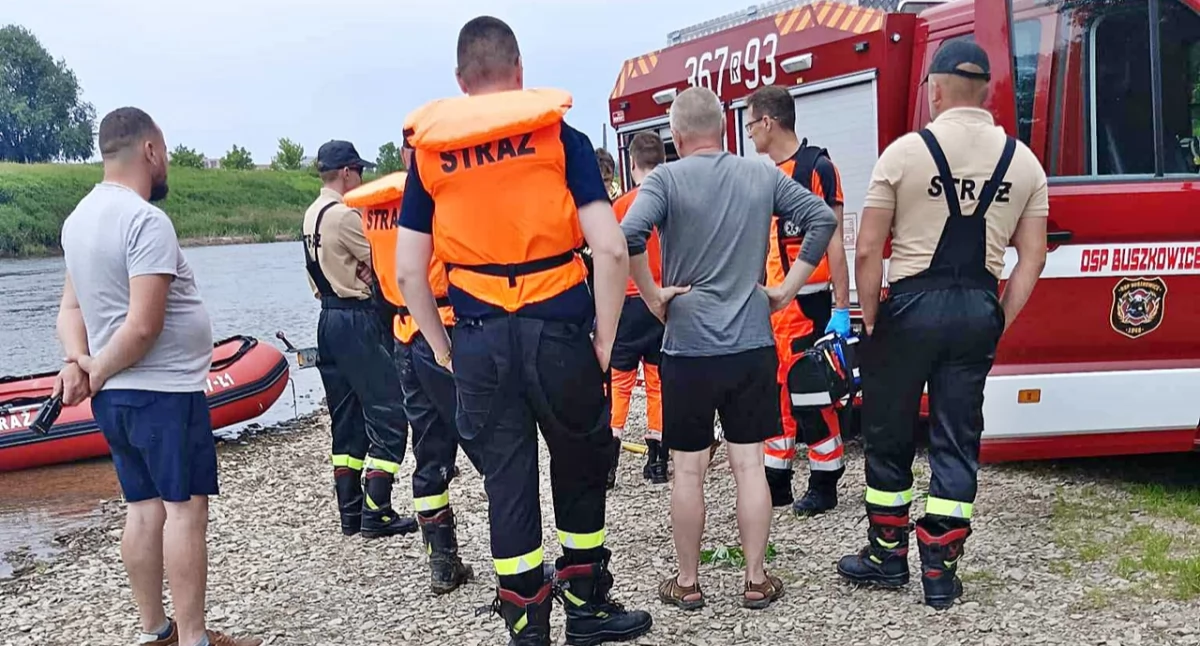 Gdyby nie błyskawiczna reakcji strażaków z OSP w Buszkowicach, mogło dojść do wielkiej tragedii. Fot. OSP Buszkowice