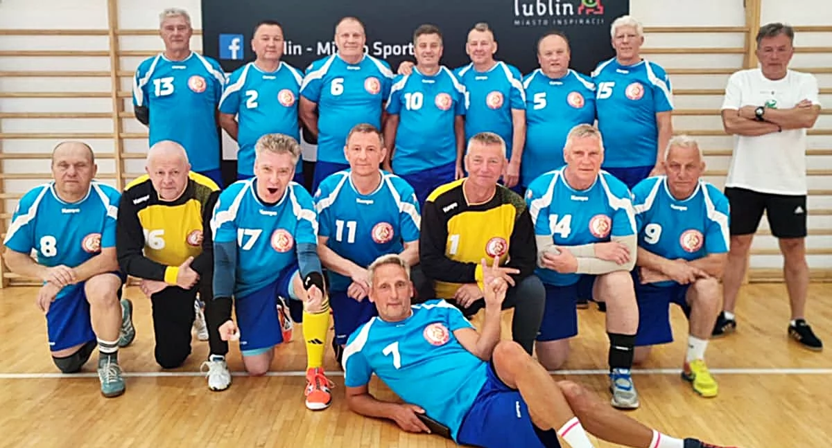 Reprezentacja Czuwaju Oldboys Przemyśl na 13 startów w Mistrzostwach Polski Masters wywalczyła aż 10 medali! Ostatni w Lublinie. Fot. zbiory własne