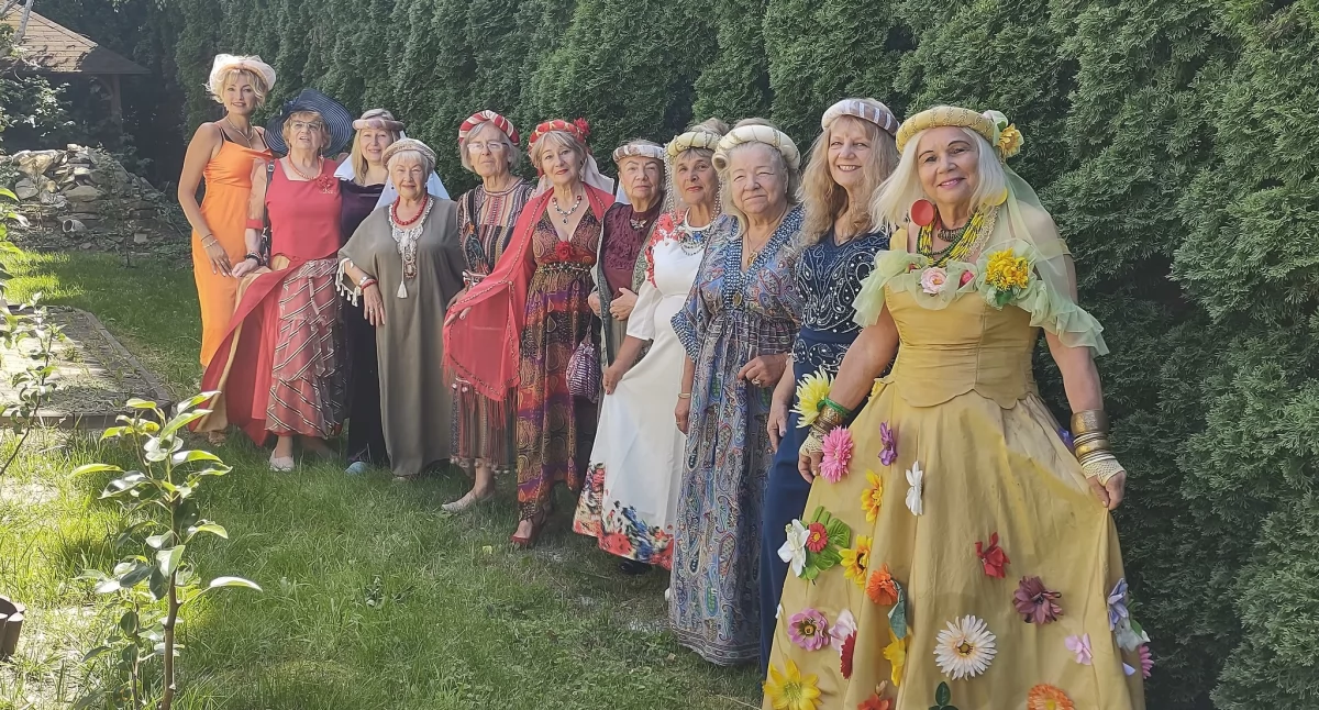 Solenizantki bawiły się przednio i obiecały sobie spotkać się ponownie za rok./ FOT. Stowarzyszenie Krystyn Podkarpackich