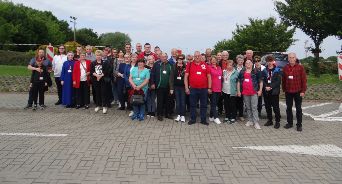 Kilkudziesięcioosobowa grupa krwiodawców z Jarosławia uczestniczyła w 27. pielgrzymce na Jasną Górę. Fot. zbiory własne