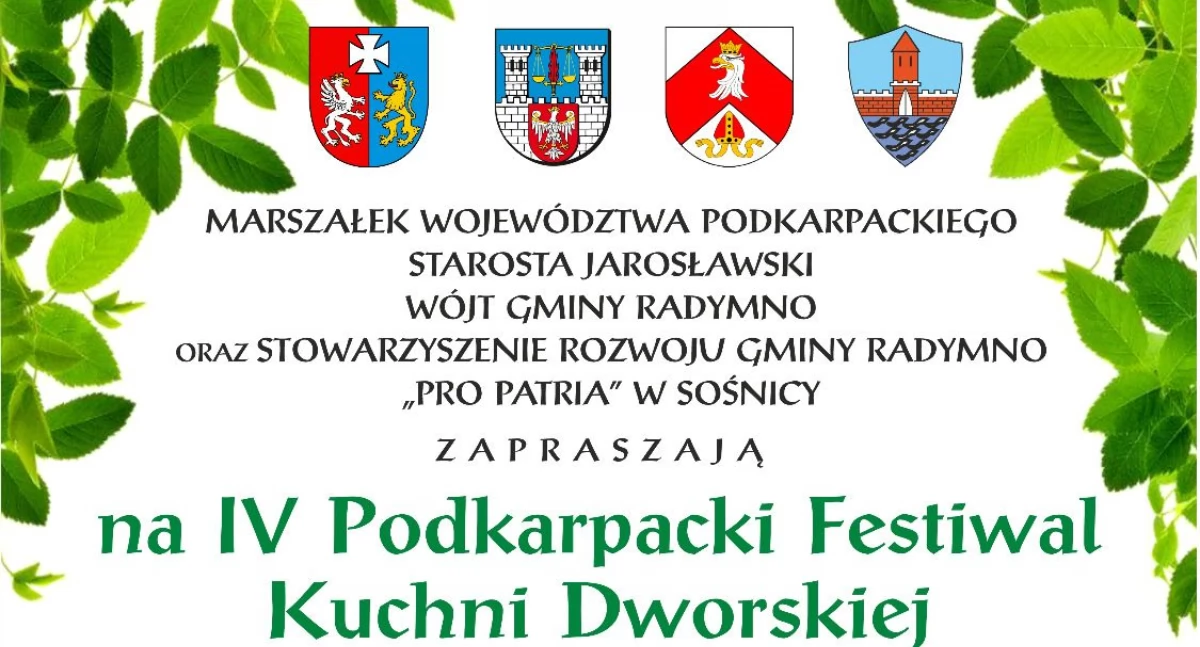 Inne wydarzenia, Podkarpacki Festiwal Kuchni Dworskiej - zdjęcie, fotografia