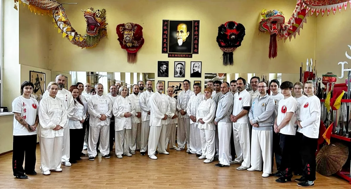 Sifu Tomasz Chabowski prowadzi Szkołę Sztuk Walki Kung-Fu „Lung”, w której nauczany jest system Luohan Qigong. Fot. ze zbiorów K. Ściubaka